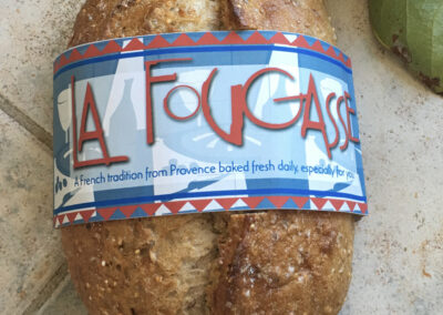 La Fougasse, bread labeling
